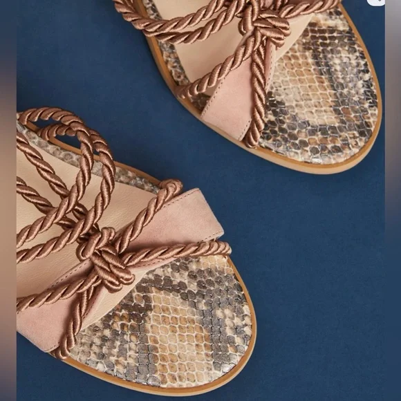Elysess Strappy Rope Gladiator Sandals from Anthropologie - Picture 6 of 15